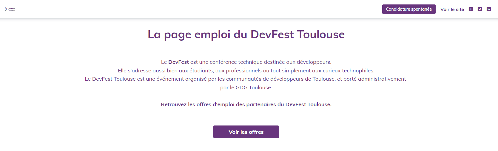Nos sponsors recrutent, découvrez leurs offres