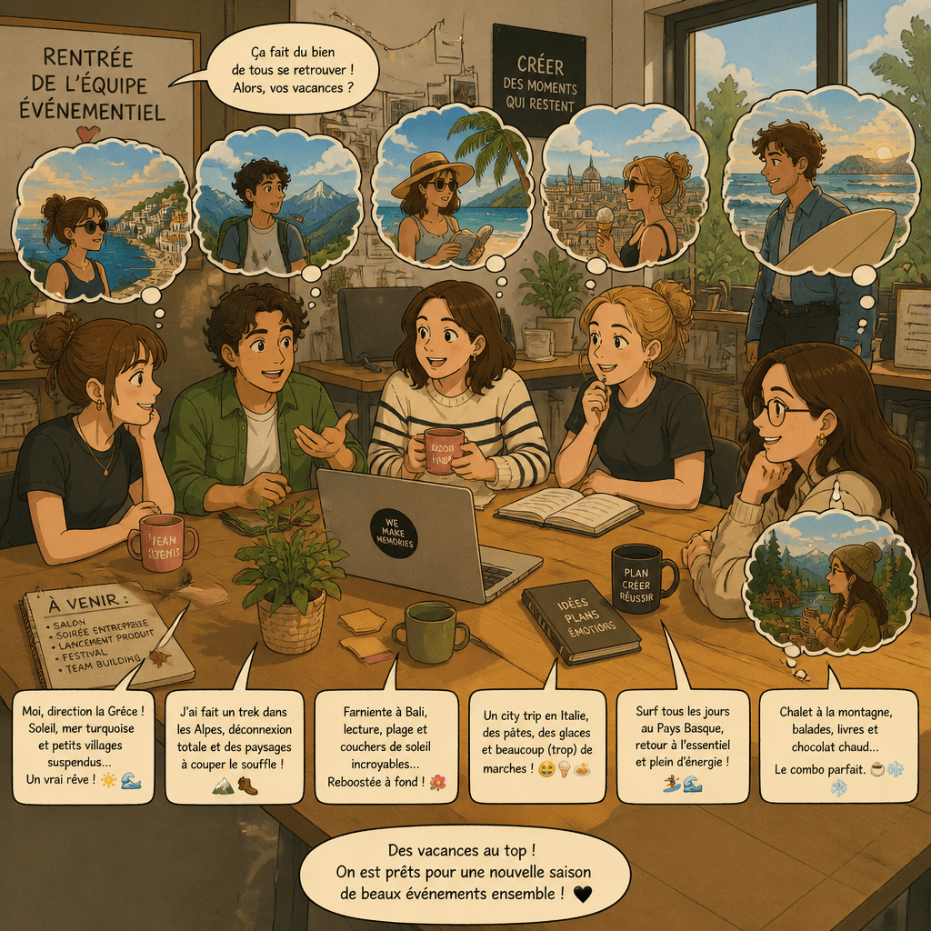 Les coulisses – Été 2026 🌴