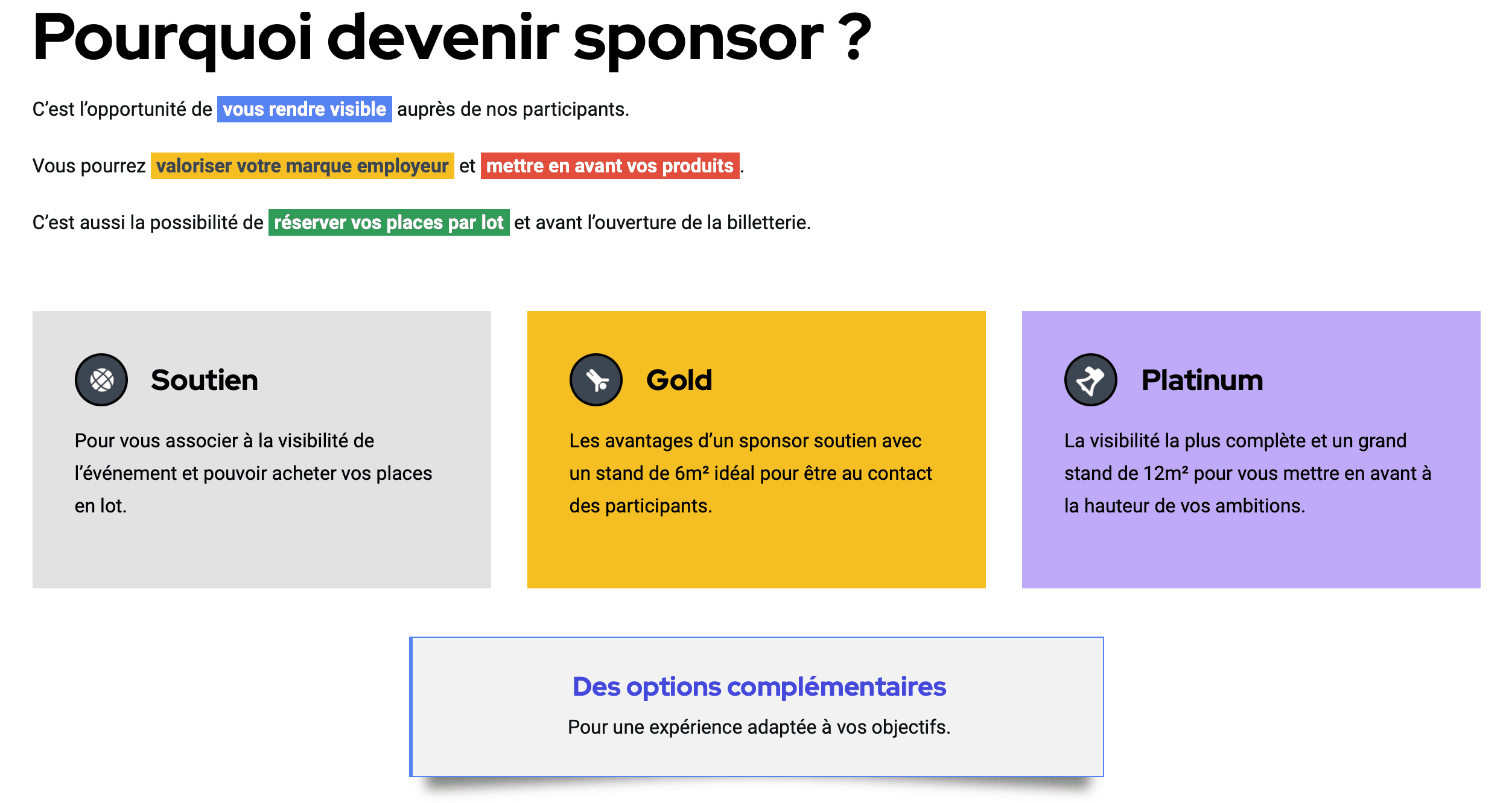 Ouverture Du Sponsoring